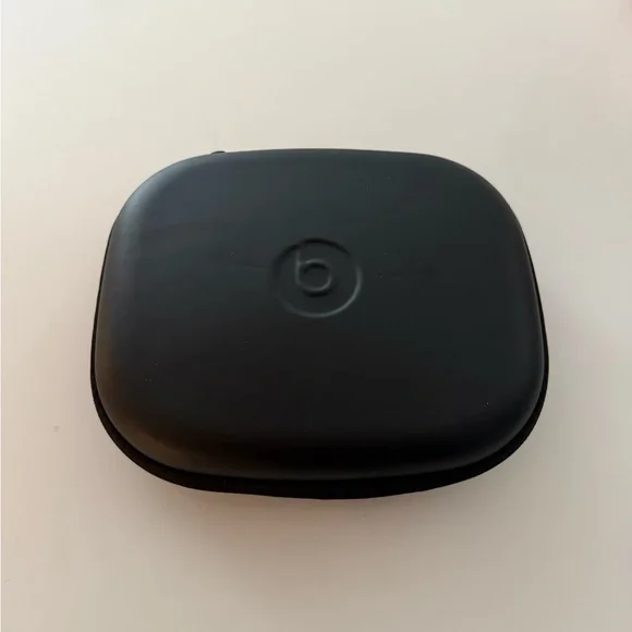Beats Silver and Red Headphones